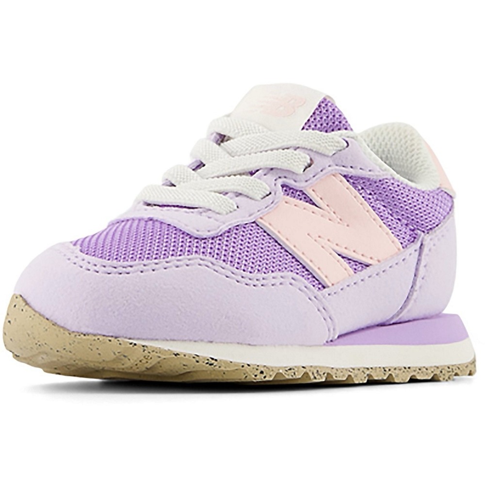 New Balance Toddler Girl Size 7 Purple And Pink Casual Shoe 237 Bungee